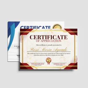 Certificate / Sijil